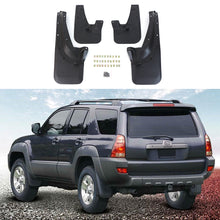 Load image into Gallery viewer, Toyota 4Runner Sport SR5 2003 2004 2005 2006 2007 2008 2009 Splash Guards Mud Flaps Molded 4PCS - main product view