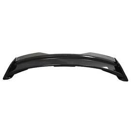 Spoiler 2024 2025 Mustang DH Performance Style Rear Trunk Wing Lid Spliter W Smoke Gurney Flap - front detail view