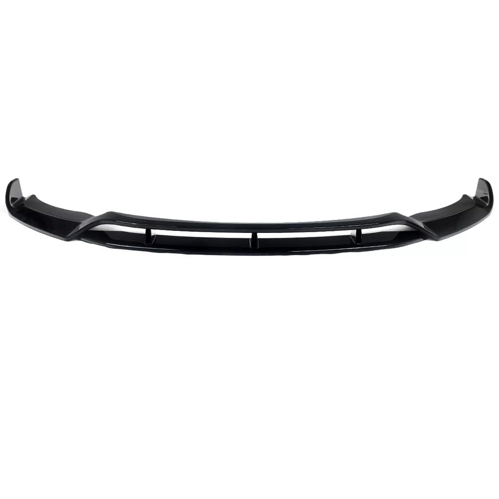 2014-2017 X3 F25 X4 F26 M Sport Front Chin Diffuser Lip Air Dam Splitter Spoiler (Gloss Black) - front detail view