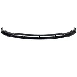 2014-2017 X3 F25 X4 F26 M Sport Front Chin Diffuser Lip Air Dam Splitter Spoiler (Gloss Black) - front detail view