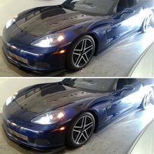 Load image into Gallery viewer, Front Lip Compatibility with 2005-2013 Corvette C6 Base Models | ZR1 Style Front Bumper Diffuser - front detail view