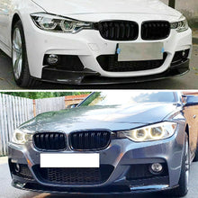 Load image into Gallery viewer, Front Lip Compatibility with 2012-2018 3 Series F30 320i 328d 330i 340i M Sport Front Bumper Chin - front detail view