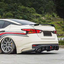 Load image into Gallery viewer, Spoiler Compatibility with 2019-2022 Altima Yofer Style Rear Trunk Wing Lid Spliter Gloss Black - front detail view