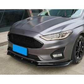 Front Lip Compatibility with Fusion Mondeo 2019-2020 Front Bumper Lip Splitter Spoiler Bodykit - front detail view