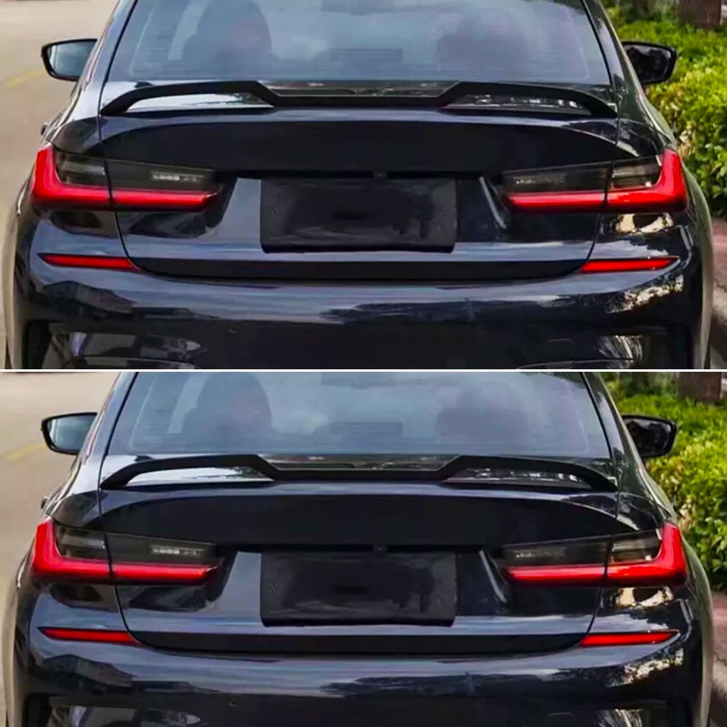 Rear Spoiler Compatibility with 2020-2023 4 Series G22 Coupe & G82 M4 M440i 430i V Style Rear - front detail view