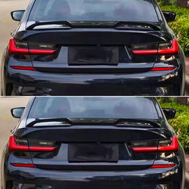 Rear Spoiler Compatibility with 2020-2023 4 Series G22 Coupe & G82 M4 M440i 430i V Style Rear - front detail view
