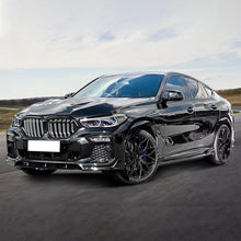 Load image into Gallery viewer, Front Lip Compatibility with 2020-2023 X6 G06 M Sport Front Bumper Lower Valance Chin Lip Splitter - front detail view