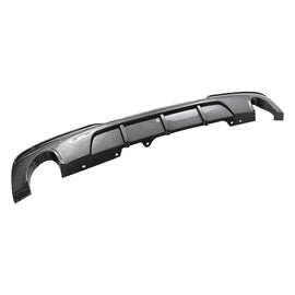 Rear Diffuser Compatibility with 2011-2016 5 Series F10 535i M Sport MP Style Rear Bumper Chin Lip - front detail view