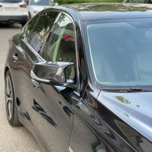 Load image into Gallery viewer, Door Mirror Covers Compatibility With 2014-2020 Q50 2015-2020 Q60 Q70 QX30 QX50 Rearview Side Left - front detail view