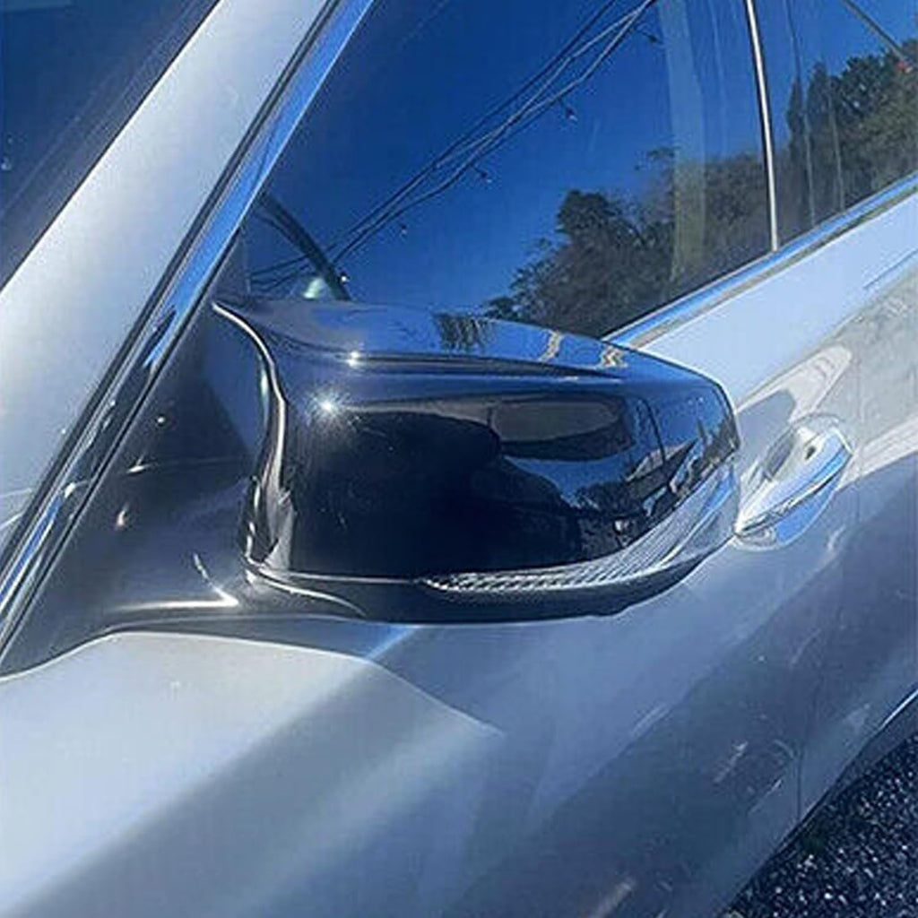 Door Mirror Covers Compatibility With 2014-2020 Q50 2015-2020 Q60 Q70 QX30 QX50 Rearview Side Left - front detail view