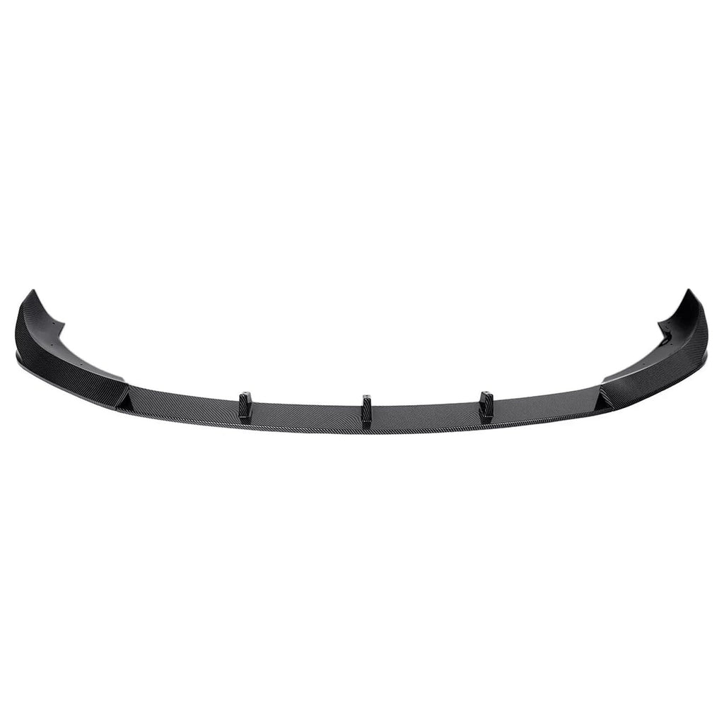 2016-2021 X1 F48 F49 Base Model Front Bumper Chin Diffuser Lip Air Dam Splitter Spoiler (Carbon - front detail view