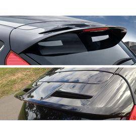 Compatibility with 2009-2018 Fiesta ST Style Roof Spoiler Rear Window Boot Roof Spoiler Wing Rear - front detail view