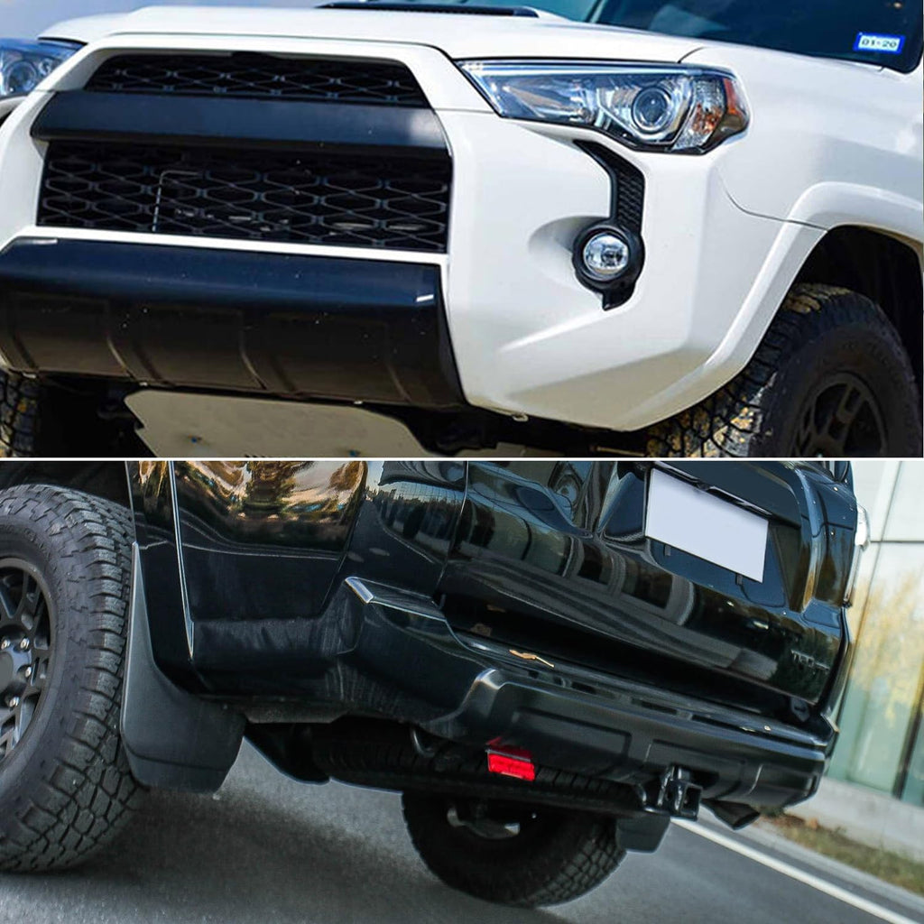 Compatible with 2014-2024 4Runner Front Bumper Lower Valance Panel Bumper Molding ABS Replacement - front detail view