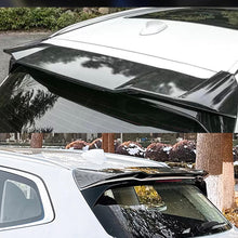 Load image into Gallery viewer, Rear Roof Spoiler Compatibility with 2018-2023 X3 G01 Rear Trunk Spliter Wing Lip (Carbon Fiber Style) - front detail view