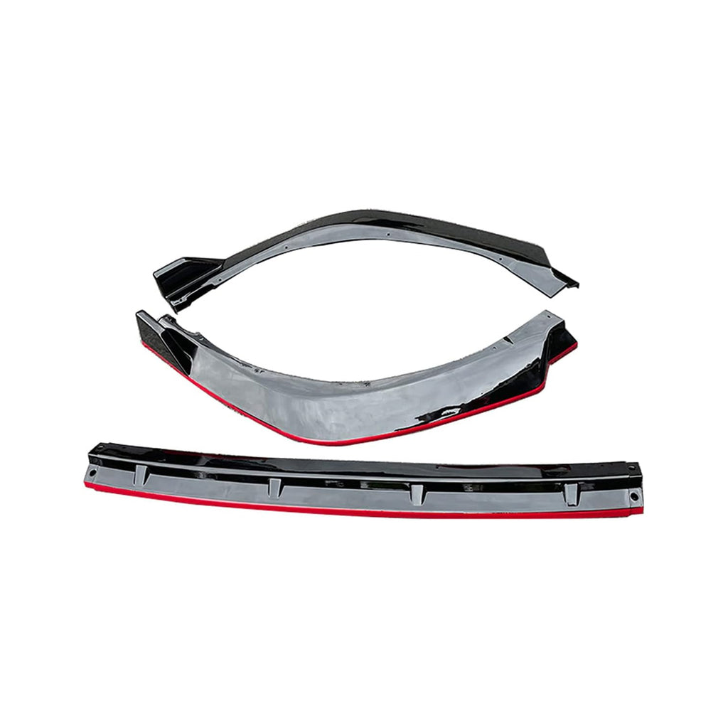 Compatibility with 2021-2022 Camry XLE LE Front Bumper Lip Front Chin Lip Spoiler Splitter Gloss - front detail view