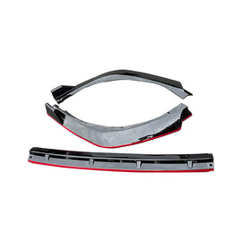 Compatibility with 2021-2022 Camry XLE LE Front Bumper Lip Front Chin Lip Spoiler Splitter Gloss - front detail view