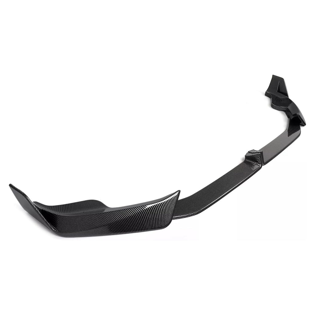 2022-2024 X1 U11 M Sport MP Style Front Bumper Chin Diffuser Lip Air Dam Splitter Spoiler (Carbon - front detail view