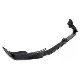 2022-2024 X1 U11 M Sport MP Style Front Bumper Chin Diffuser Lip Air Dam Splitter Spoiler (Carbon - front detail view