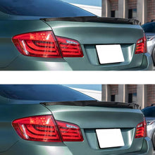 Load image into Gallery viewer, Spoiler Compatibility with 2011-2016 5 Series F10 M5 Sedan 528i 535i 550i M4 Style Rear Trunk - front detail view