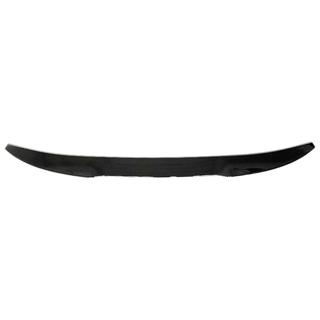 Spoiler Compatibility with 2018-2022 X4 G02 X4M F98 Rear Trunk Spliter Wing Lid (Gloss Black) - front detail view