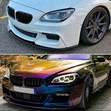 Load image into Gallery viewer, Front Bumper Lip Compatibility with 2012-2019 6 Series F06 F12 F13 M Sport Front Chin Diffuser Lip - front detail view