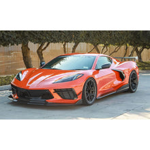 Load image into Gallery viewer, Front Lip Compatibility with 2020-2023 Corvette C8 Front Bumper Lip GM 5VM Style Front Bumper Chin - front detail view