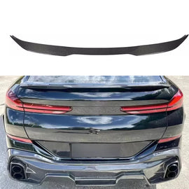 Spoiler Compatibility with 2020-2023 X6 G06 M Sport Rear Trunk Spoiler Wing Lid Splitter Bodykit - main product view