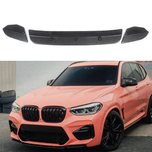 Load image into Gallery viewer, Front Bumper Lip Compatibility with 2019-2021 X3M F97 X4M F98 M Competition Sport Front Diffuser - main product view