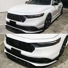 Load image into Gallery viewer, Front Bumper Lip Compatibility with 2023-2024 Accord 11th Front Diffuser Chin Lip Splitter Spoiler - installed fitment view