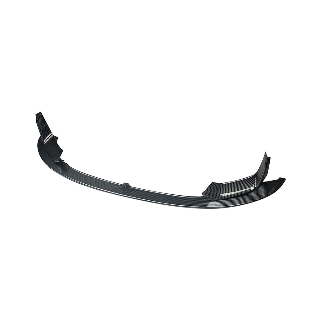 2014 2015 2016 2017 2018 2019 2020 BMW M3 F80 M4 F82 F83 MP Style Front Bumper Chin Lip Spoiler - installed fitment view