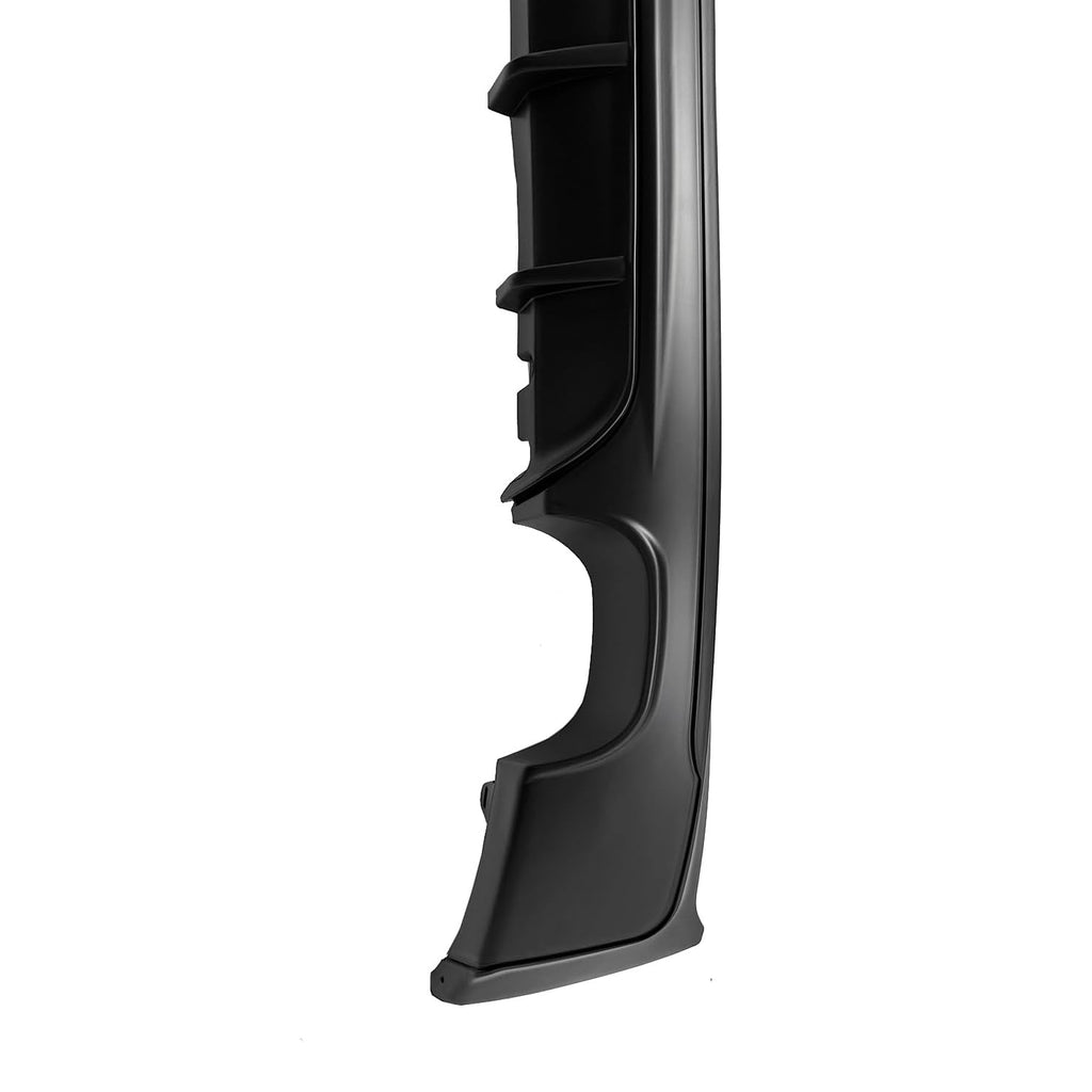 Rear Diffuser Compatibility with 2014-2020 2 Series F22 F23 M Sport Rear Bumper Lip Diffuser Lower - installed fitment view