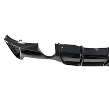 Load image into Gallery viewer, Compatibility with 2014-2020 BMW 4 Series F32 F33 F36 M Sport Rear Diffuser Bumper Chin Lip Gloss - installed fitment view