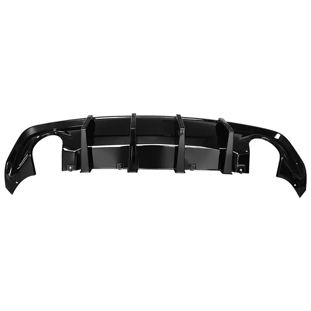 Rear Diffuser Lip Compatibility with 2020-2024 Charger Widebody SRT Hellcat Scat Pack Rear Bumper - installed fitment view