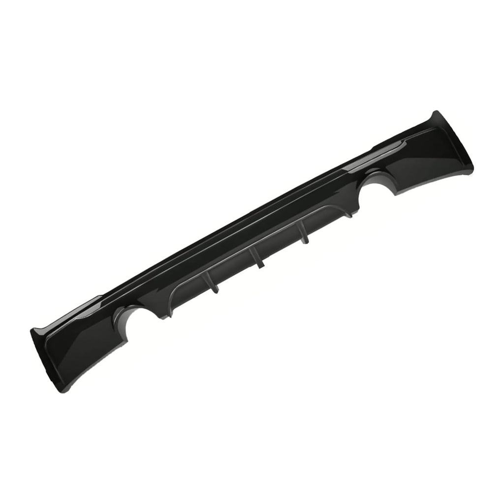 Compatibility with BMW F22 2 Series 2014-2020 M Sport Rear Bumper Lip Diffuser Lower Tail Bumper - installed fitment view