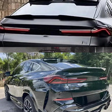 Load image into Gallery viewer, Spoiler Compatibility with 2020-2023 X6 G06 M Sport Rear Trunk Spoiler Wing Lid Splitter Bodykit - installed fitment view