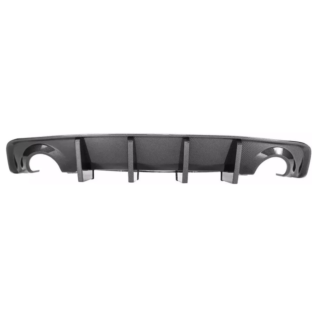 Rear Diffuser Lip Compatibility with 2020-2024 Charger Widebody SRT Hellcat Scat Pack Rear Bumper - installed fitment view