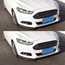 Load image into Gallery viewer, Front Lip Compatibility with Fusion Mondeo 2013-2016 Front Bumper Lip Splitter Spoiler Bodykit - installed fitment view