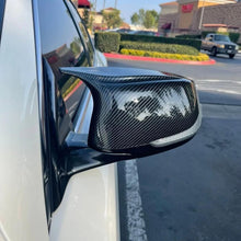 Load image into Gallery viewer, Door Mirror Covers Compatibility With 2014-2020 Q50 2015-2020 Q60 Q70 QX30 QX50 Rearview Side Left - installed fitment view