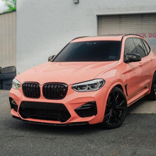 Load image into Gallery viewer, Front Bumper Lip Compatibility with 2019-2021 X3M F97 X4M F98 M Competition Sport Front Diffuser - front detail view