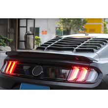 Load image into Gallery viewer, Rear Trunk Spoiler Compatibility with 2015-2021 Mustang GT Rear Trunk Spoiler Wing Lid Flap Spoiler - installed fitment view