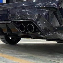 Load image into Gallery viewer, Rear Diffuser Lip Compatibility with 2019-2022 3 Series G20 330i M340i Sport Rear Bumper Diffuser - installed fitment view