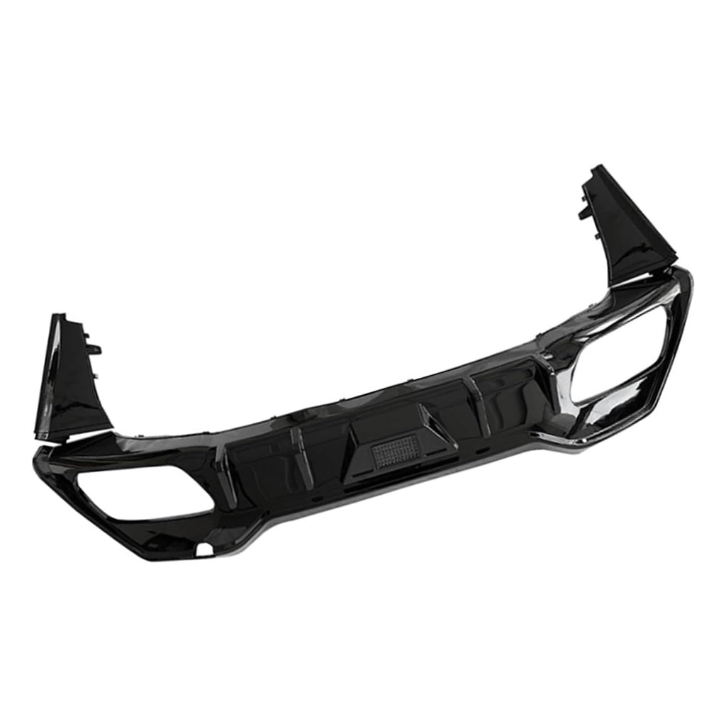 Rear Diffuser Compatibility with 2019-2023 8 Series G16 M Sport 4 Door Rear Bumper Chin Diffuser - installed fitment view