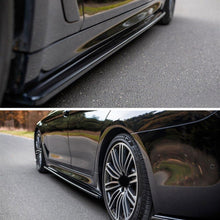 Load image into Gallery viewer, Side Skirts Compatibility with 2011-2016 5 Series F10 MP Style Rocker Panel Door Extension Lips - installed fitment view