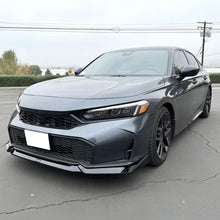 Load image into Gallery viewer, Front Lip Compatibility with 2025 UP Civic 11.5th Gen Yofer Style Front Bumper Chin Lip Spoiler - installed fitment view