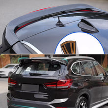 Load image into Gallery viewer, Roof Spoiler Compatibility with 2016-2021 X1 F48 F49 Rear Trunk Spliter Wing Lid (Carbon Fiber - installed fitment view