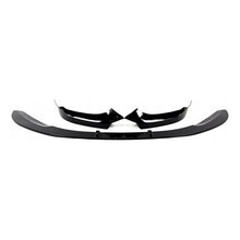 Load image into Gallery viewer, 2015-2019 1 Series F20 F21 M Sport MP Styel Front Bumper Chin Lip Splitter Spoiler Kit (Gloss Black) - installed fitment view