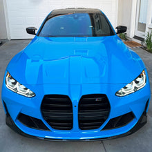 Load image into Gallery viewer, Front Lip Compatibility with 2021-2024 G80 M3 G82 G83 M4 Front Splitter Bumper Chin Lip Spoiler - installed fitment view