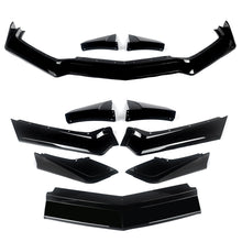 Load image into Gallery viewer, Front Lip Compatible with 2021 2022 2023 Corvette C8 Z51 ZR1 Style STG 3 Winglet Front Bumper Chin - installed fitment view
