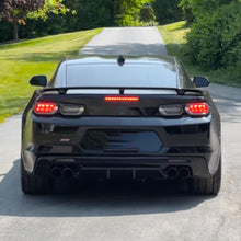Load image into Gallery viewer, Spoiler Compatibility with 2016-2023 Camaro LS LT1 LT SS RS ZL1 Style Rear High Wing Trunk Lid - installed fitment view