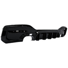 Load image into Gallery viewer, Rear Diffuser Compatibility with 2015-2019 1 Series F20 F21 M Sport Rear Bumper Chin Diffuser Lip - installed fitment view